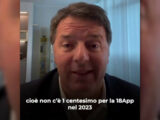 Manovra, Renzi “Il governo azzera i fondi per il bonus 18App”