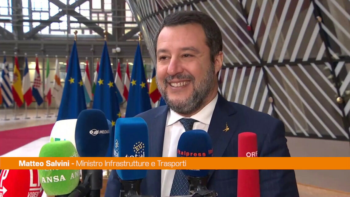 Salvini “Ponte sullo Stretto priorità per l’Italia e interesse Ue” Salvini “Ponte sullo Stretto priorità per l’Italia e interesse Ue”