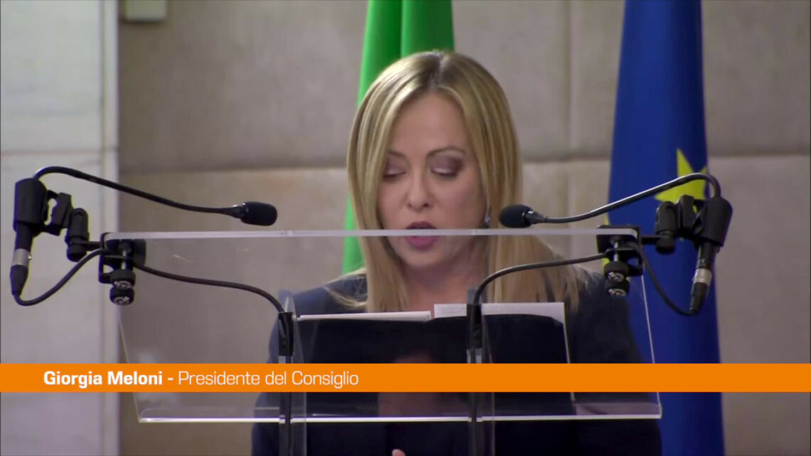 Meloni “Dobbiamo difendere il mondo libero” Meloni “Dobbiamo difendere il mondo libero”