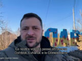 Zelensky visita Donbass “Celebreremo le Forze Armate in terra libera”