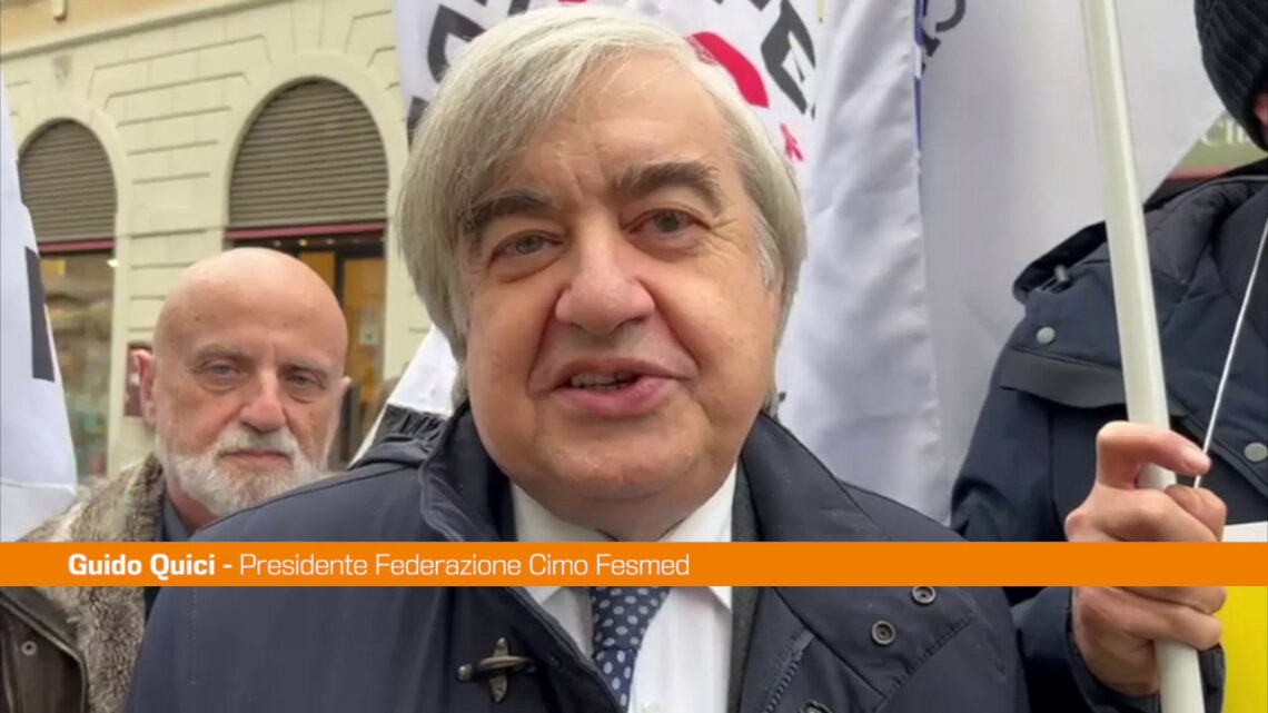 Sanità, medici in piazza a Roma. Quici “Il Governo dia un segnale” Sanità, medici in piazza a Roma. Quici “Il Governo dia un segnale”