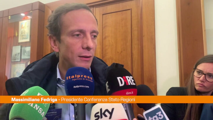 Pnrr, Fedriga “Serve alleanza istituzionale per realizzare i progetti”