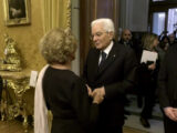 Mattarella rende omaggio a Gerardo Bianco alla camera ardente