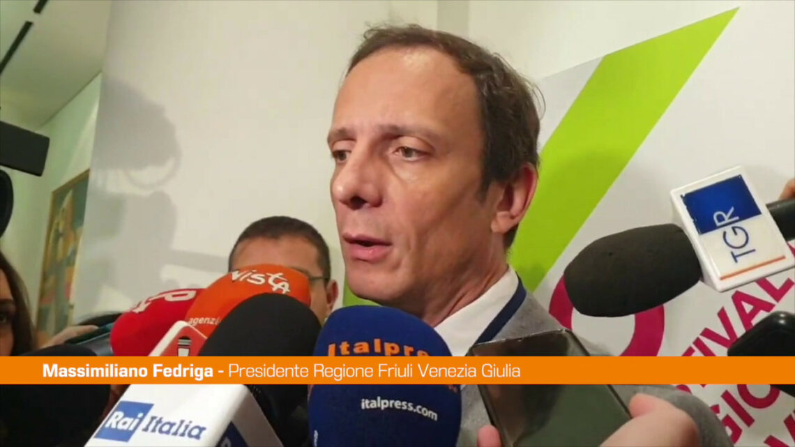 Pnrr, Fedriga “Termini molto stretti per realizzare le opere” Pnrr, Fedriga “Termini molto stretti per realizzare le opere”