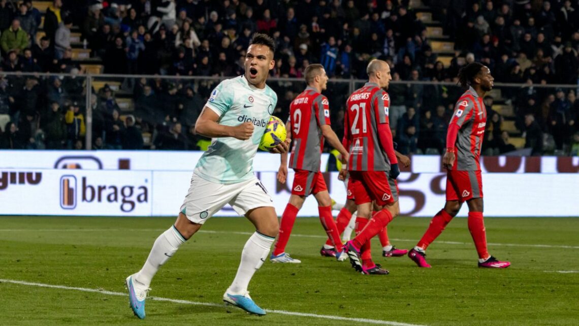 Lautaro ribalta la Cremonese, l’Inter vince in rimonta Lautaro ribalta la Cremonese, l’Inter vince in rimonta