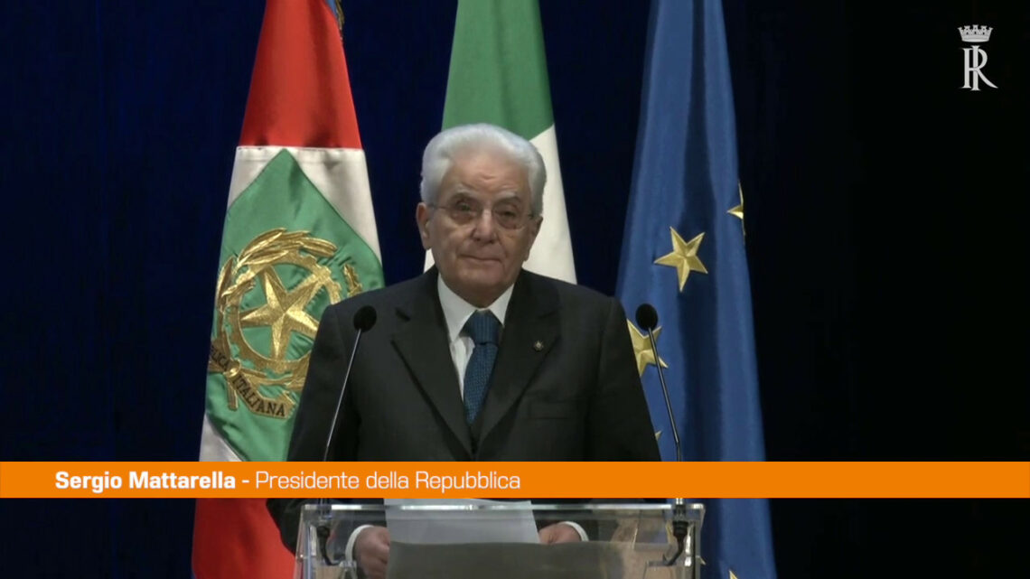 Mattarella “Cultura ha un ruolo nella costruzione di una pace giusta” Mattarella “Cultura ha un ruolo nella costruzione di una pace giusta”