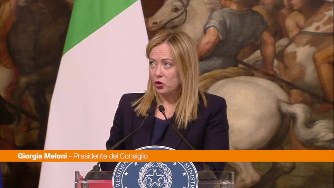 Migranti, Meloni “Lavorare insieme in Europa contro i flussi illegali” Migranti, Meloni “Lavorare insieme in Europa contro i flussi illegali”