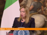 Migranti, Meloni “Lavorare insieme in Europa contro i flussi illegali”