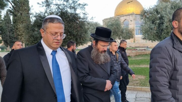Visita del ministro Ben Gvir a Gerusalemme est. I palestinesi: “Una provocazione”