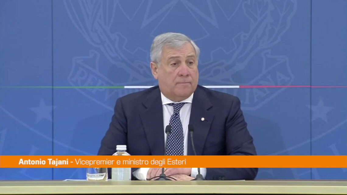 Tajani “Non scendiamo a patti con chi usa la violenza” Tajani “Non scendiamo a patti con chi usa la violenza”