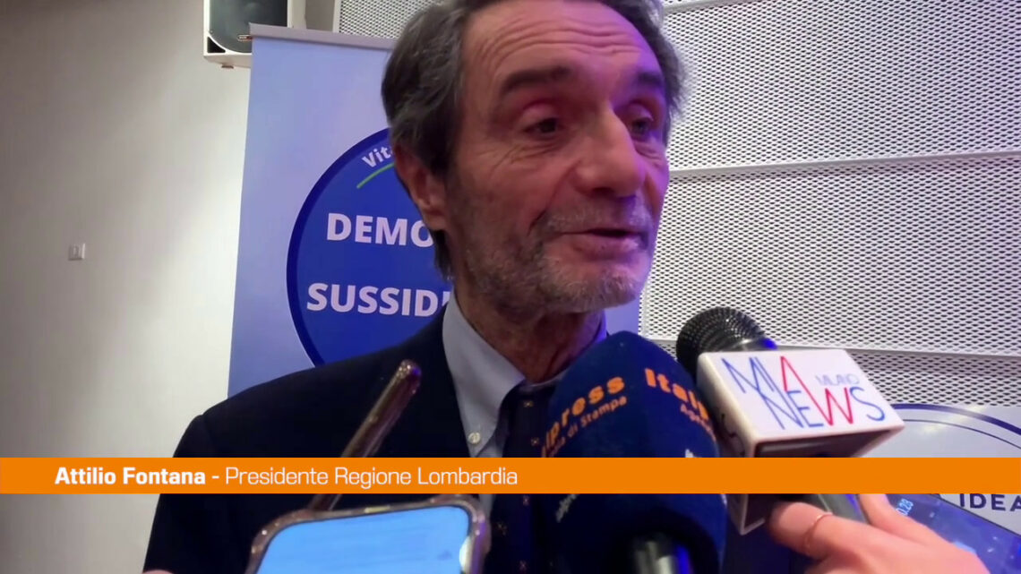 Autonomia, Fontana “Bugie Majorino, progetto va avanti” Autonomia, Fontana “Bugie Majorino, progetto va avanti”