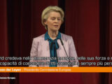 Von der Leyen  “Sassoli non avrebbe mai tollerato la corruzione”
