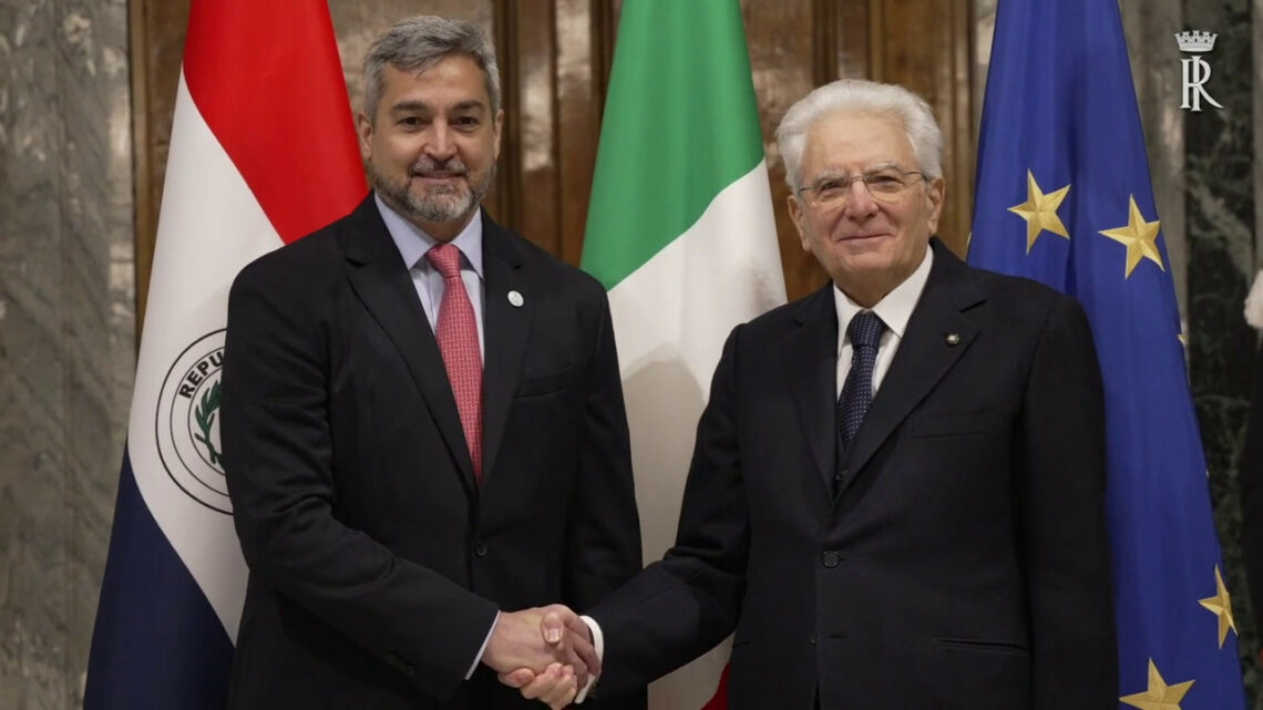 Mattarella incontra il presidente del Paraguay Mattarella incontra il presidente del Paraguay
