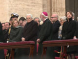 Mattarella ai funerali di Benedetto XVI
