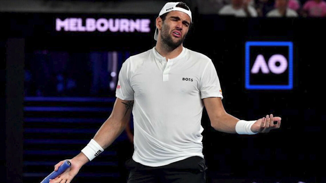 Australian Open, Berrettini subito eliminato da Murray Australian Open, Berrettini subito eliminato da Murray