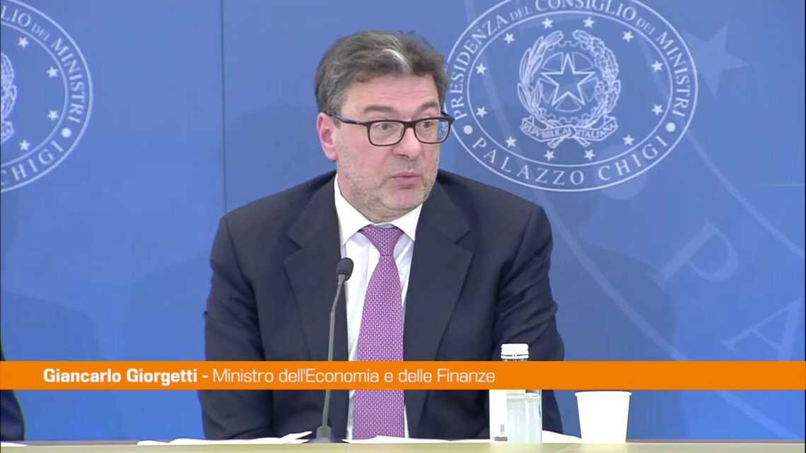 Superbonus, Giorgetti “Dl risolve problema crediti e conti pubblici” Superbonus, Giorgetti “Dl risolve problema crediti e conti pubblici”