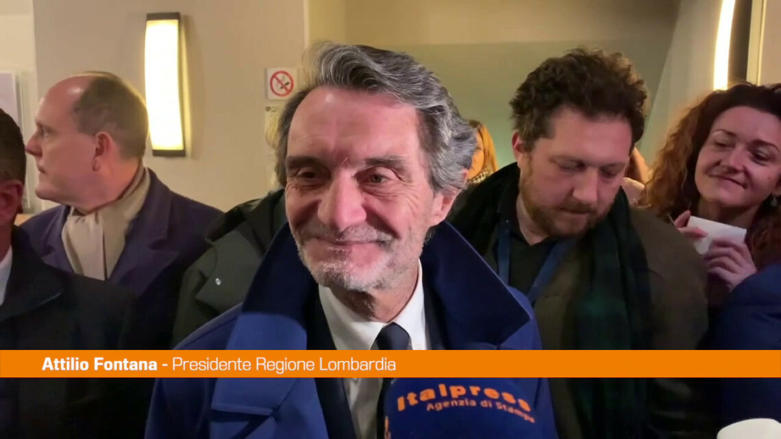 Regionali in Lombardia, Fontana “Sono carico e soddisfatto” Regionali in Lombardia, Fontana “Sono carico e soddisfatto”