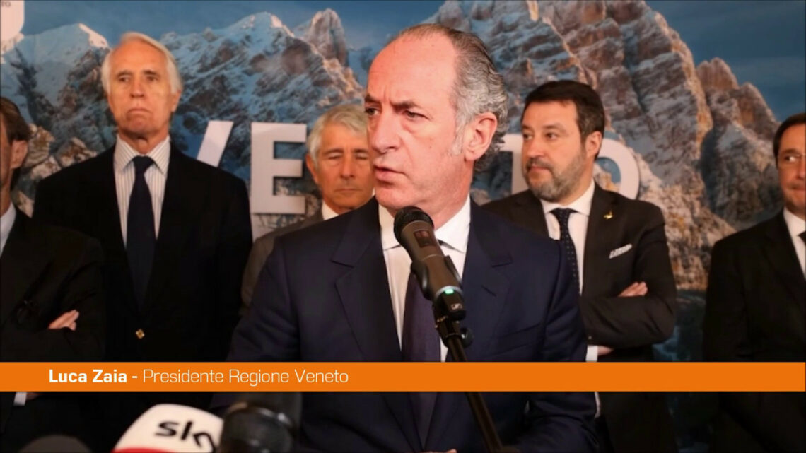 Veneto, Zaia “Per le opere delle Olimpiadi siamo sui termini previsti” Veneto, Zaia “Per le opere delle Olimpiadi siamo sui termini previsti”