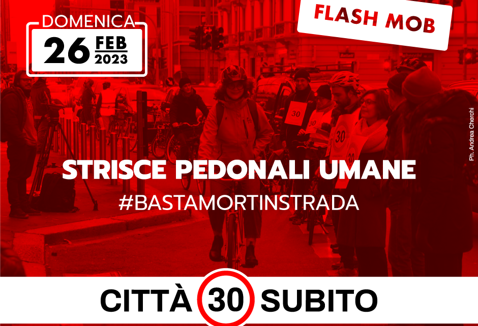 Al via la campagna #città30subito, per dire #bastamortinstrada Al via la campagna #città30subito, per dire #bastamortinstrada
