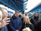 Ucraina, Meloni arriva alla stazione di Kiev
