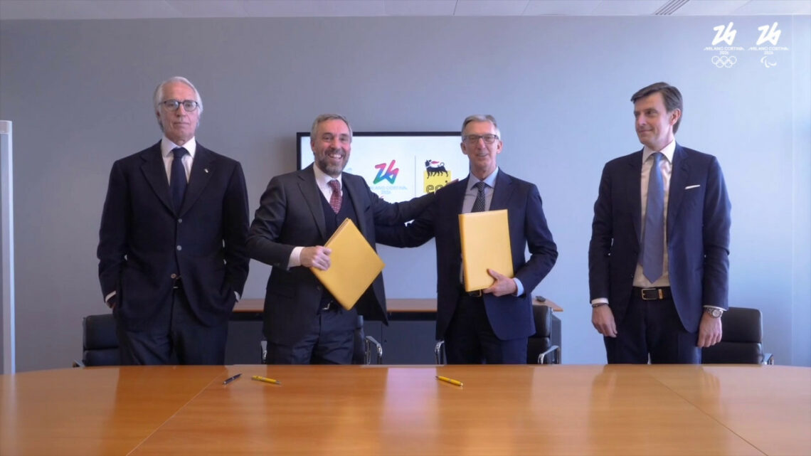 Eni e Fondazione Milano Cortina, Giochi nel segno della sostenibilità Eni e Fondazione Milano Cortina, Giochi nel segno della sostenibilità