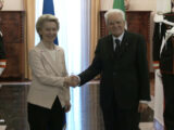 Mattarella incontra Von der Leyen a Palermo