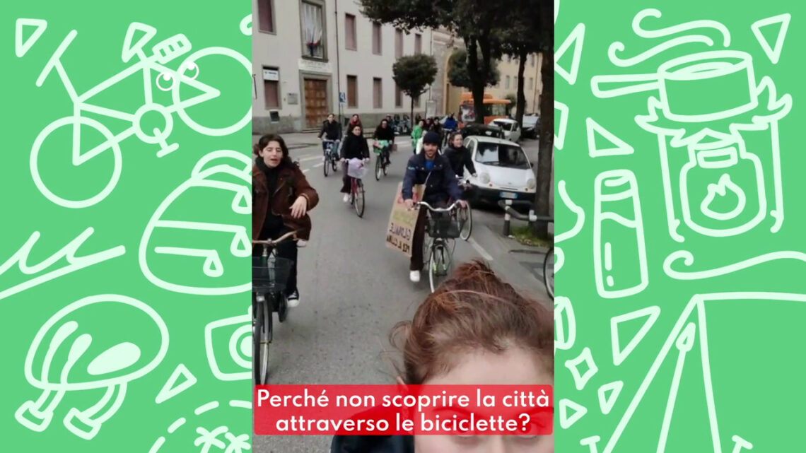 Clima, lo sciopero adesso si fa con la bici Clima, lo sciopero adesso si fa con la bici