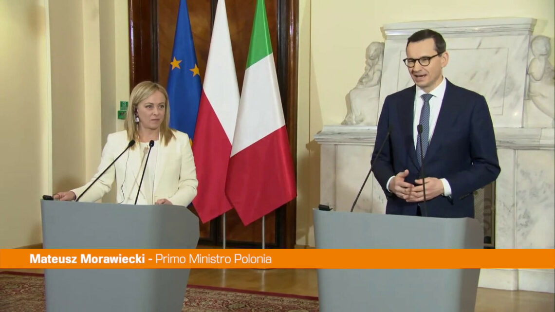 Ucraina, Morawiecki “Polonia e Italia al fianco di Kiev” Ucraina, Morawiecki “Polonia e Italia al fianco di Kiev”