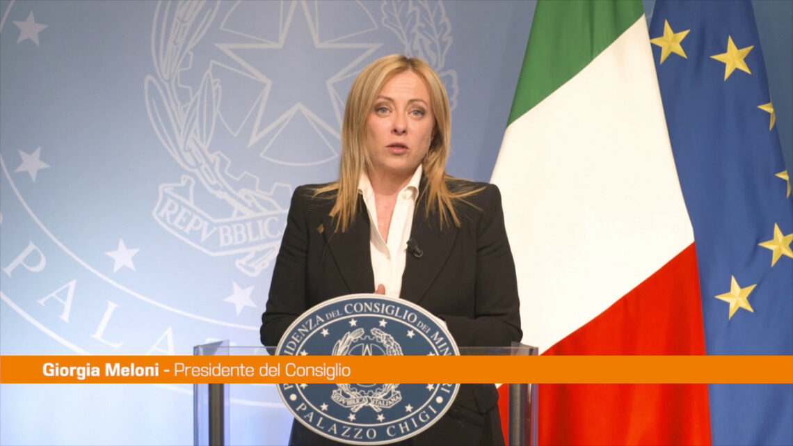 Meloni “Sistema Italia ha dimostrato di essere solido” Meloni “Sistema Italia ha dimostrato di essere solido”