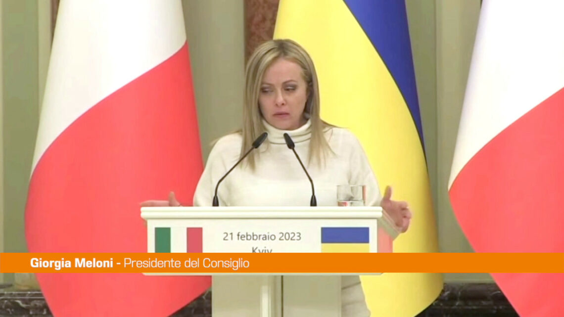 Meloni a Zelensky “L’Italia non intende tentennare e non lo farà” Meloni a Zelensky “L’Italia non intende tentennare e non lo farà”