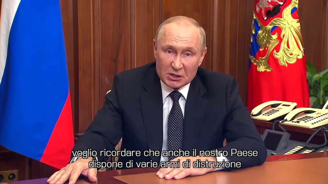 Ucraina, torna la minaccia nucleare. Putin sospende il New Start Ucraina, torna la minaccia nucleare. Putin sospende il New Start