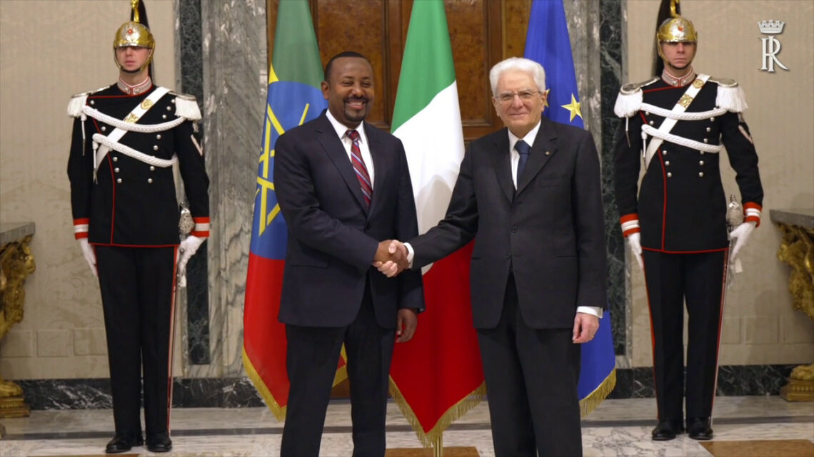 Mattarella riceve il primo ministro dell’Etiopia Mattarella riceve il primo ministro dell’Etiopia