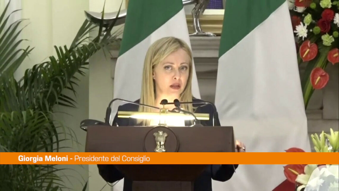 Meloni “Tra Italia e India molti punti in comune nella visione” Meloni “Tra Italia e India molti punti in comune nella visione”