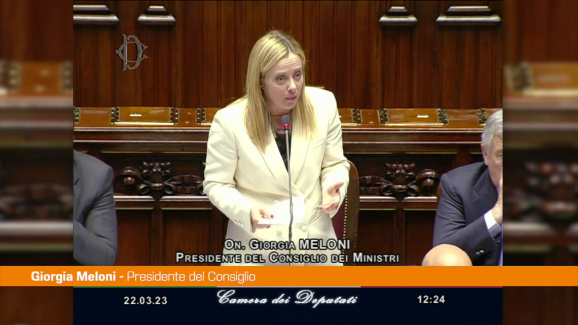 Ucraina, Meloni “Situazione complessa, no alla propaganda” Ucraina, Meloni “Situazione complessa, no alla propaganda”