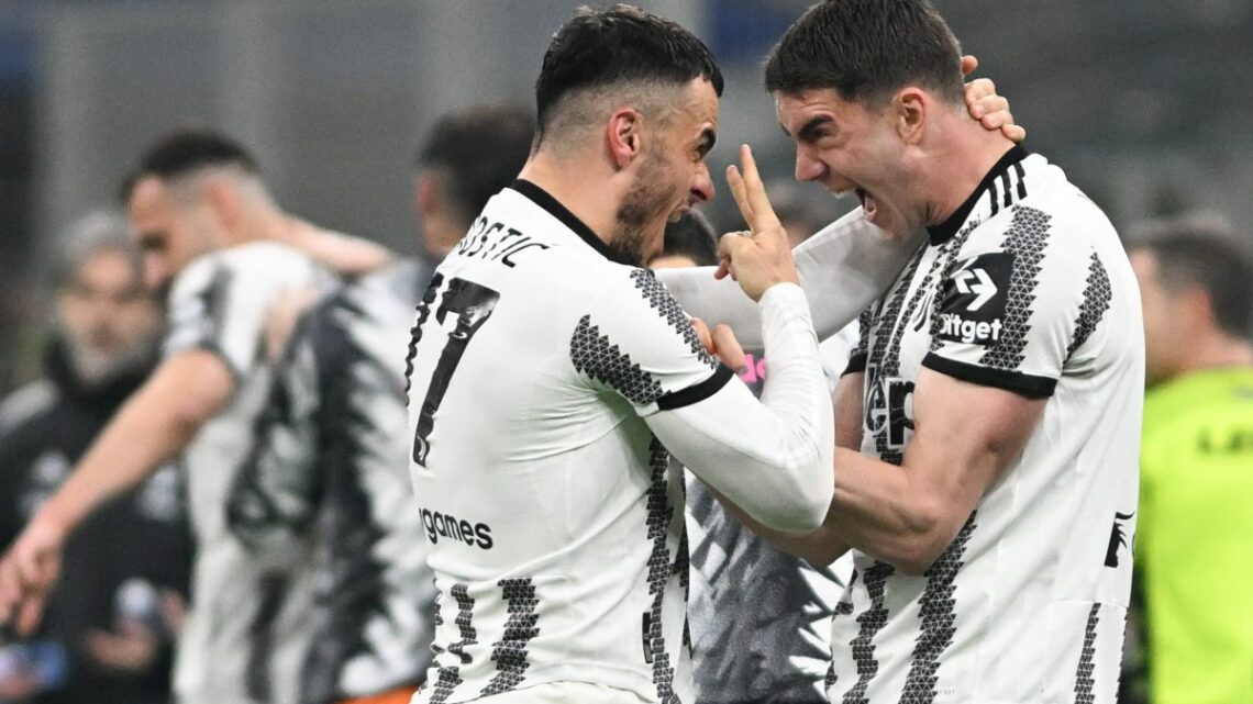 La Juve corsara batte 1-0 l’Inter, decide Kostic La Juve corsara batte 1-0 l’Inter, decide Kostic