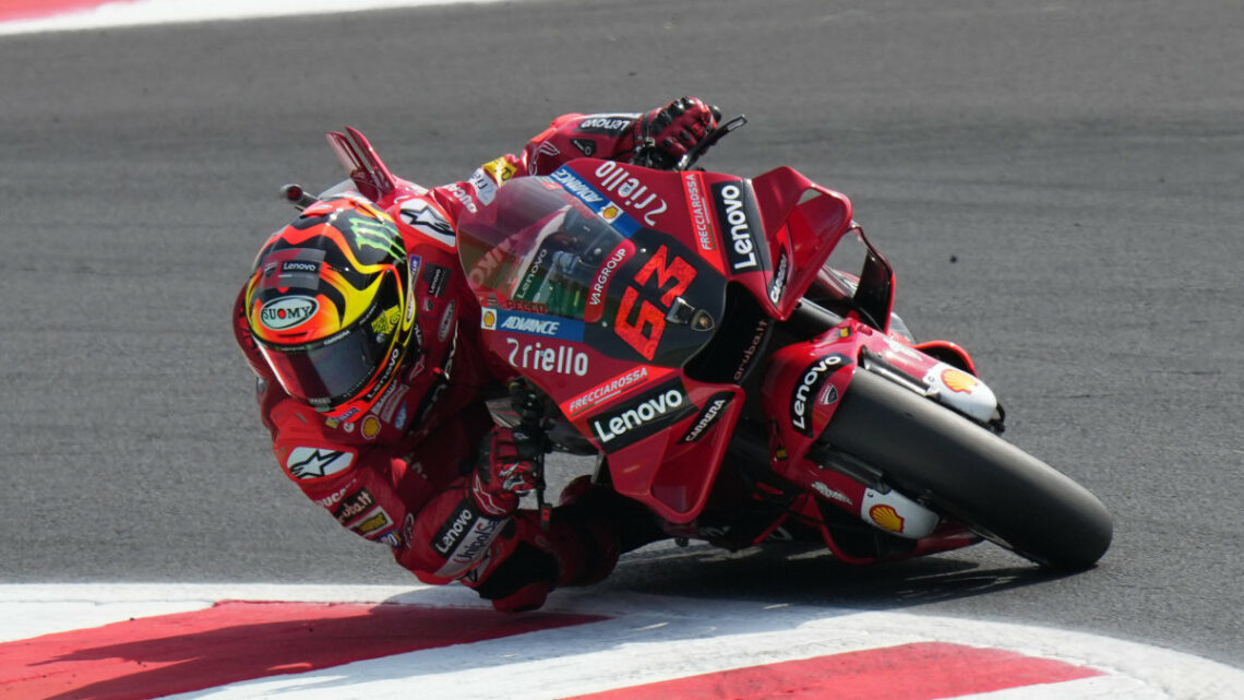 Bagnaia vince il Gp del Portogallo, Bezzecchi terzo Bagnaia vince il Gp del Portogallo, Bezzecchi terzo