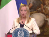 Meloni “Vogliamo facilitare gli accordi tra Israele e Palestina”