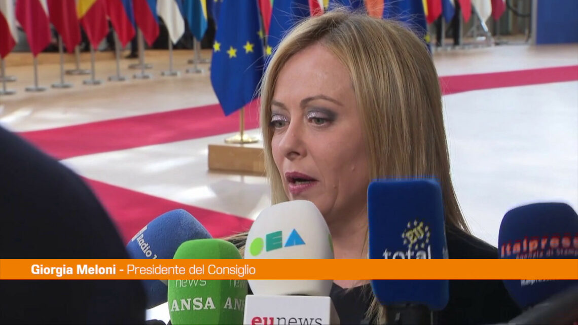Migranti, Meloni “Il tema è diventato centrale in Europa” Migranti, Meloni “Il tema è diventato centrale in Europa”