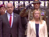 Meloni incontra Netanyahu a Palazzo Chigi