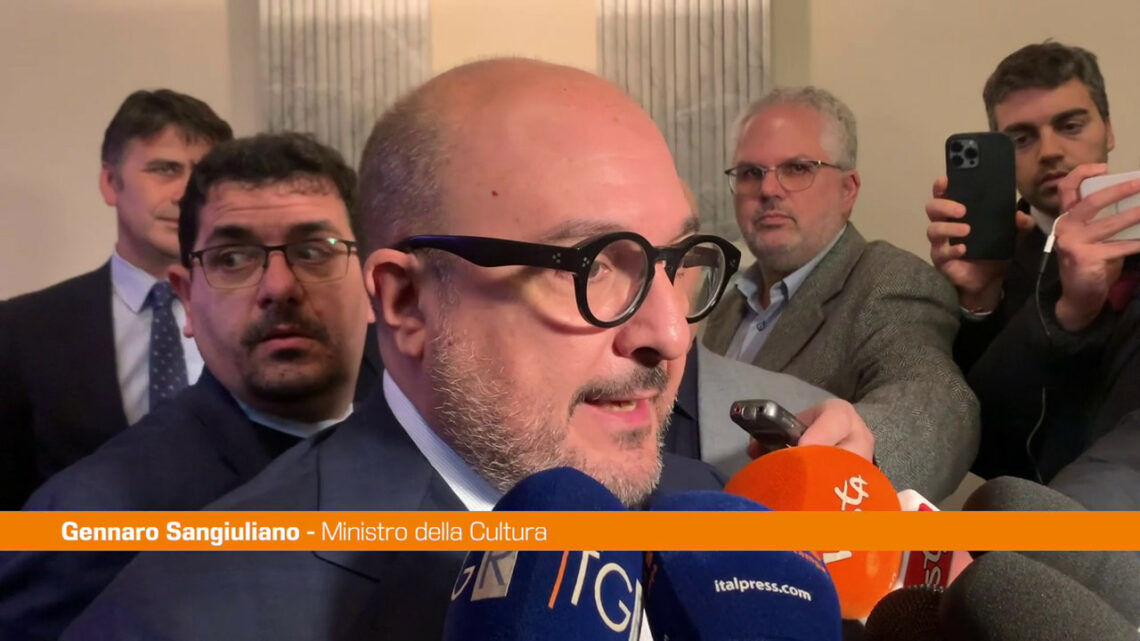 Sangiuliano “La lettura è come l’ossigeno” Sangiuliano “La lettura è come l’ossigeno”
