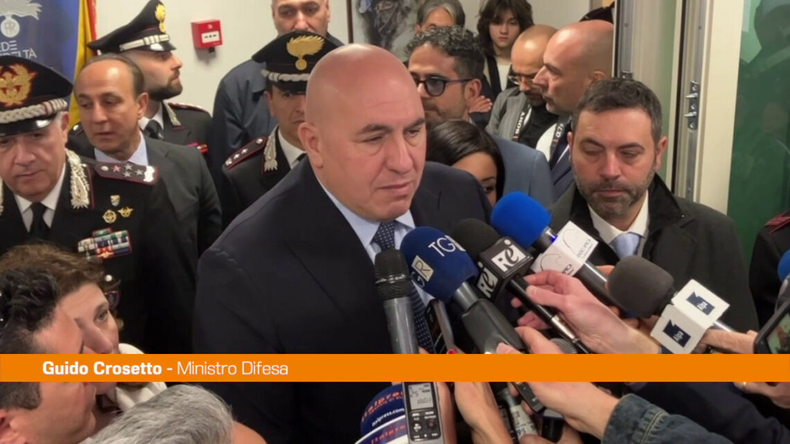 Nuova caserma Carabinieri a Partinico, Crosetto “Lo Stato è presente” Nuova caserma Carabinieri a Partinico, Crosetto “Lo Stato è presente”