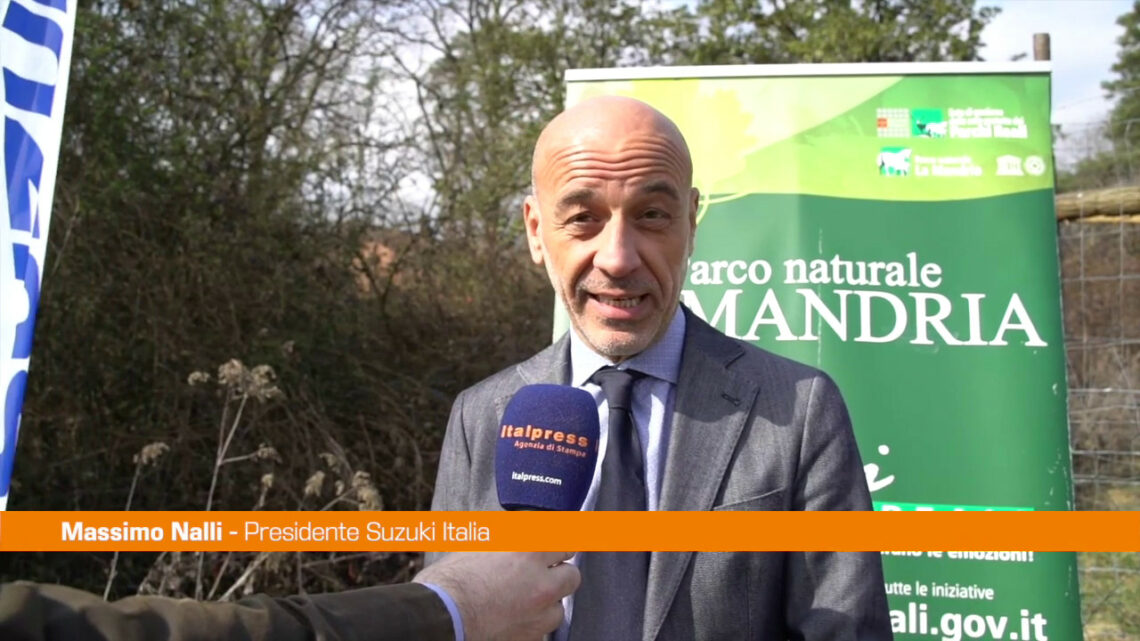 Suzuki Italia pianta 72 alberi al Parco La Mandria di Torino Suzuki Italia pianta 72 alberi al Parco La Mandria di Torino