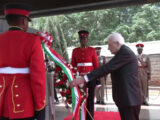 Kenya, Mattarella depone una corona al Mausoleo del Primo Presidente