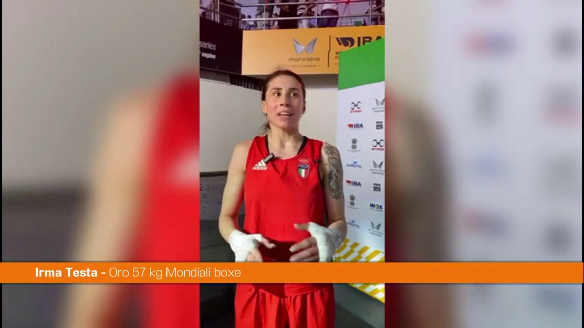 Testa è oro ai Mondiali di boxe “Ripagati sacrifici” Testa è oro ai Mondiali di boxe “Ripagati sacrifici”
