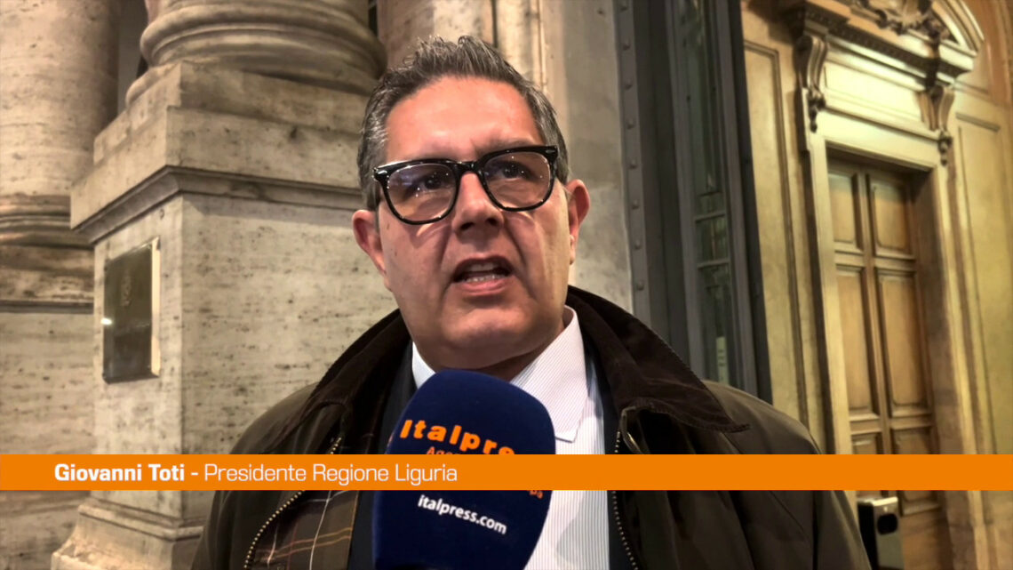 Toti “Su Pnrr Incontro positivo con i ministri Fitto e Calderoli” Toti “Su Pnrr Incontro positivo con i ministri Fitto e Calderoli”
