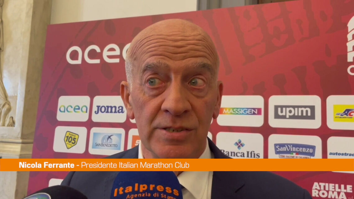 Ferrante “Acea Run Rome The Marathon con 15.000 iscritti” Ferrante “Acea Run Rome The Marathon con 15.000 iscritti”