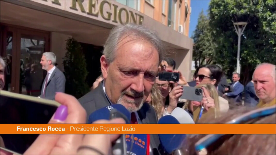 Lazio, Rocca”La mia sarà presidenza del fare,no pregiudizi ideologici” Lazio, Rocca”La mia sarà presidenza del fare,no pregiudizi ideologici”