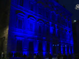 Autismo, la facciata di Palazzo Madama s’illumina di blu