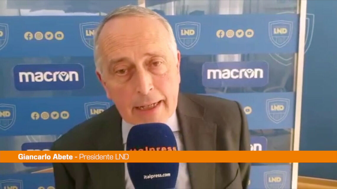 Accordo Lnd-Macron, Abete “Consolidiamo rapporto” Accordo Lnd-Macron, Abete “Consolidiamo rapporto”
