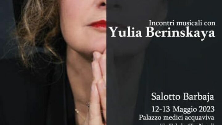 Masterclass di violino con Yulia Berinskaya al Salotto Barbaja di Napoli